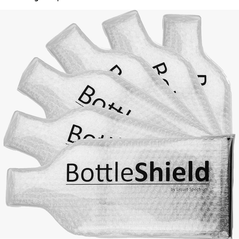 5 BottleShield Wine Bottle Protectors